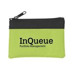 Zippered Coin Pouch -  