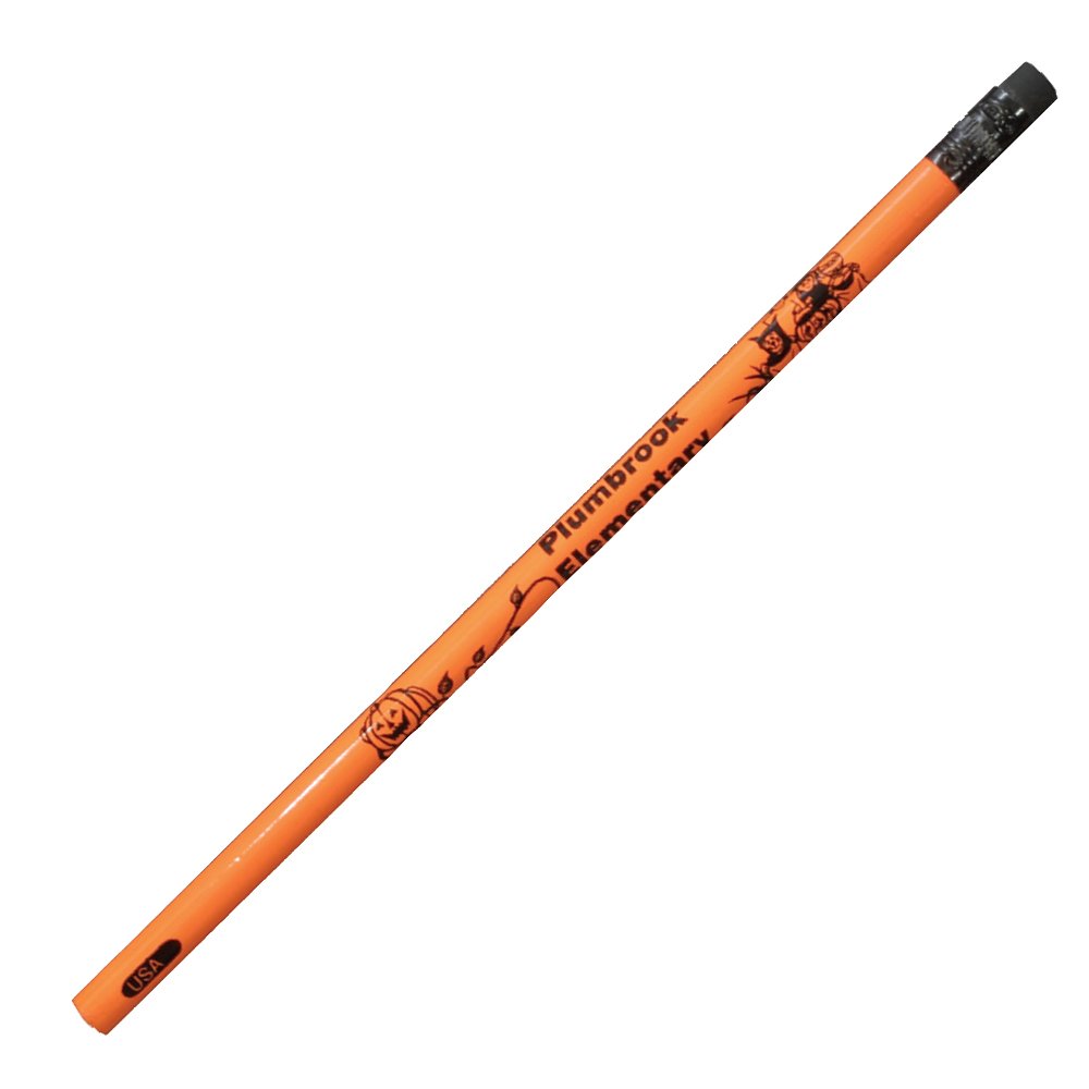 Neon Orange Pencil