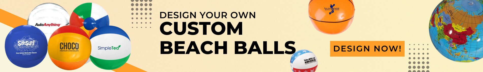 custom beach balls