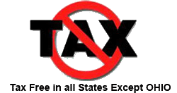 Tax Free execpt in OHIO
