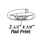 11" Coil Tube Bracelets w/Flashing LED Lights -  