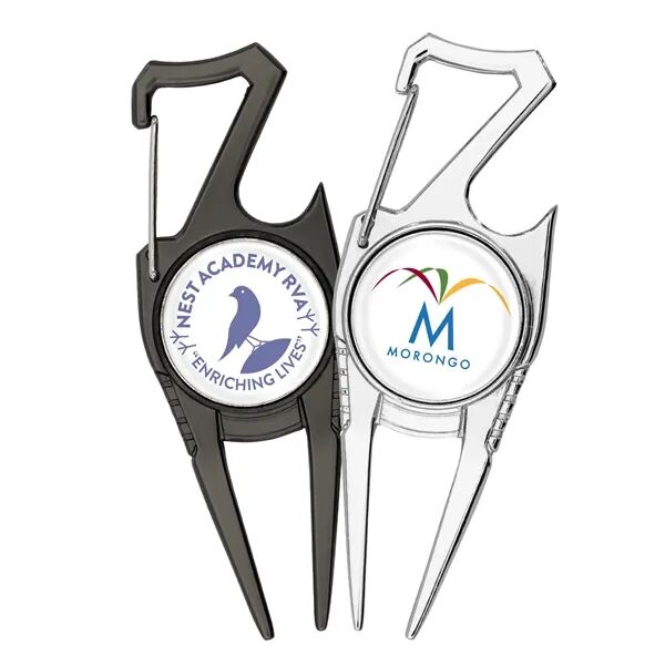Main Product Image for Full Color 5-in-1 Golf Divot Repair Tool