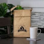 Buy Custom Printed Kraft Paper Retro Insulated Lunch Bag