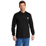 Buy Custom Printed Carhartt Long Sleeve Henley T-Shirt