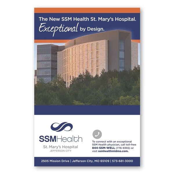 Main Product Image for Custom Logo Rectangle Magnet 4 x 6