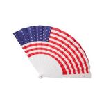 Buy Custom Printed USA Patriotic Folding Handheld Fan