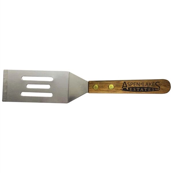 Main Product Image for Custom Printed Wood Handle Kitchen Utensil - Slotted Spatula