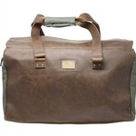Design this item in Green Canvas-brown Leather