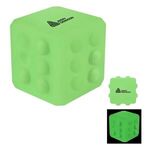 Buy Branded Glow in The Dark Square Push Pop Ball