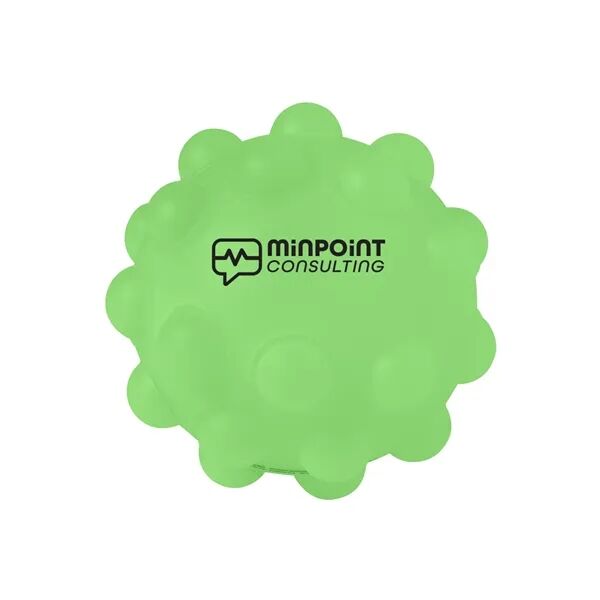 Main Product Image for Custom Printed Glow in the Dark Push Pop Ball Fidget Sensory Toy