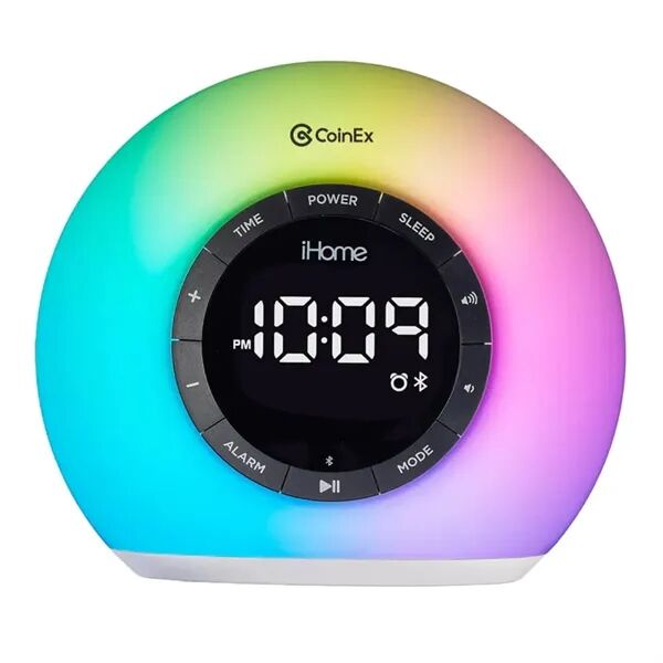 Main Product Image for Branded IHome Sunrise Alarm Clock Radio with Bluetooth Speaker