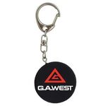 Buy Custom Printed Hockey Puck Key Chain
