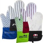 Buy Custom Printed Frosted Silicone Oven Mitt