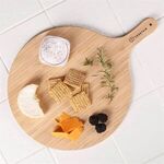 Buy Custom Printed Bamboo Pizza Peel Charcuterie Board