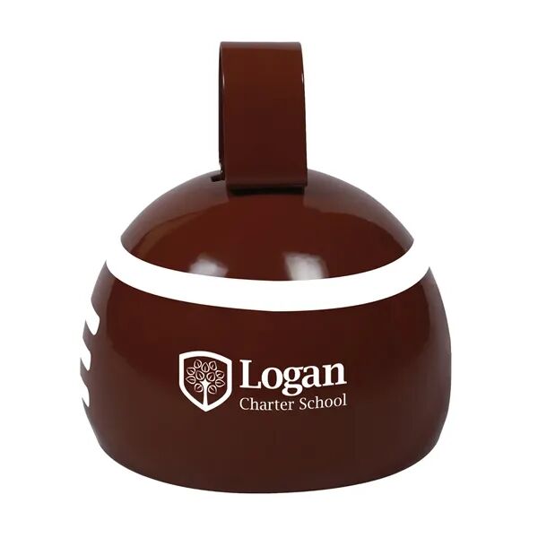 Main Product Image for Custom Printed Football Shape Cow Bell