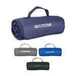 Buy Custom Logo Roll Up Fleece Blanket