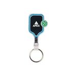 Buy Custom Logo Pickleball Paddle and Ball Keychain