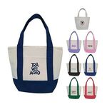 Buy Custom Printed 14 oz. Mini TJ Canvas Tote Bag