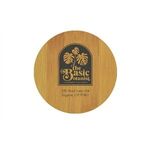 Buy Branded Round Table Saver Bamboo Coaster