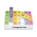 Buy Branded Rainbow 24/7 Medicine Tray Organizer