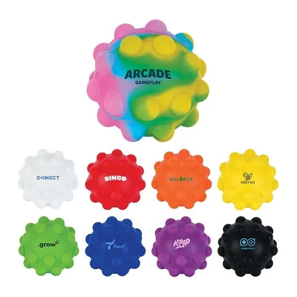 Main Product Image for Branded Dada Push Pop Bouncing Ball