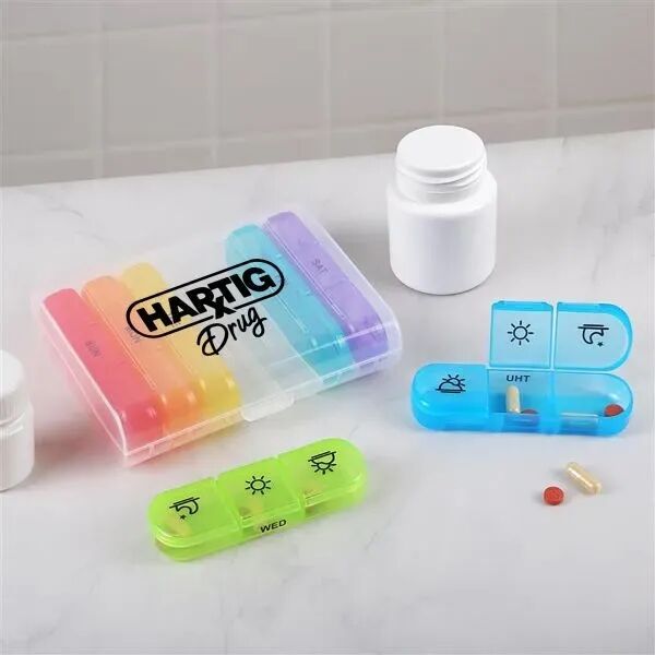 Main Product Image for Branded 21 Compartment Pill Box