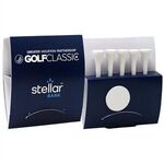 Buy Custom Printed Matchbook Golf Tee Holder with Golf Ball Marker