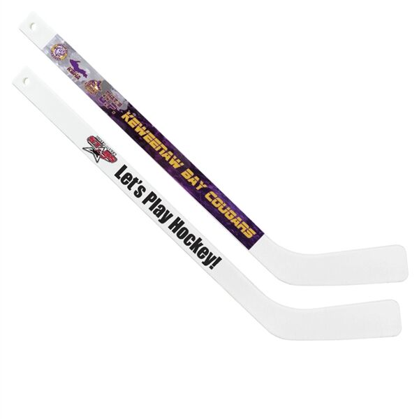Main Product Image for Custom Printed 19" Plastic Hockey Stick