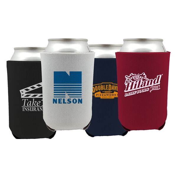Main Product Image for Custom Printed Collapsible Neoprene Can Cooler