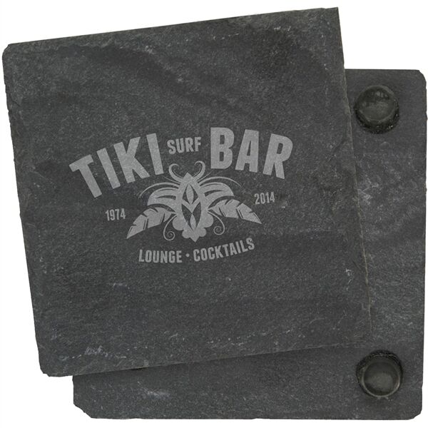 Main Product Image for Custom Printed Slate Coasters