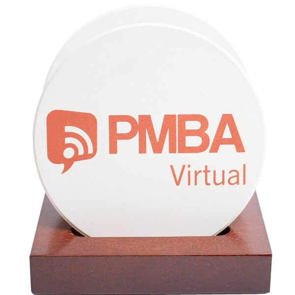 Main Product Image for Custom Printed Round Ceramic Coasters