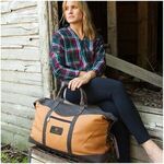 Buy Laser Engraved Utah Canyon Leather Duffel Bag