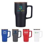 Buy Custom Logo Element Ceramic Mug w/ Wood Lid 18 Oz