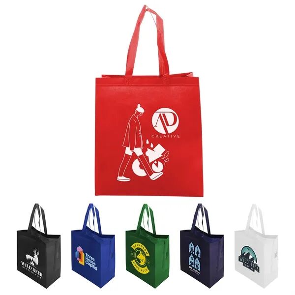 Main Product Image for Custom Logo Freeport 80GSM Recycled Non-Woven Tote Bag
