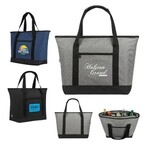 Buy Branded Shoreline RPET 24-Can Cooler Tote Bag