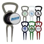 Buy Full Color Golf Divot Tool Bottle Opener Ball Marker