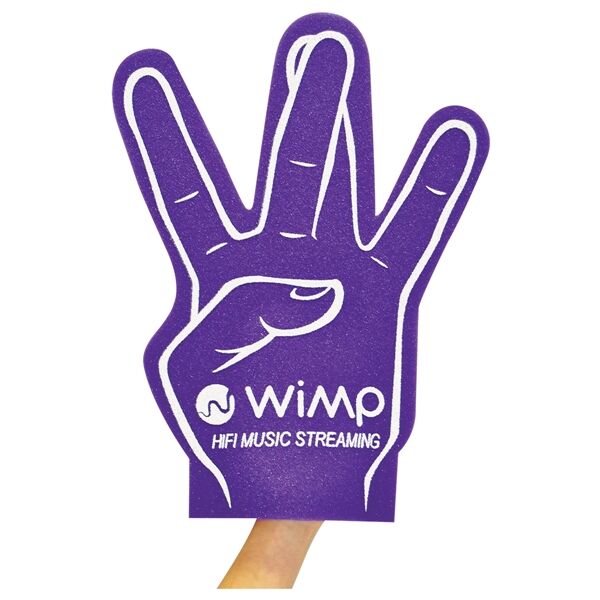 Main Product Image for Custom Printed W Hand