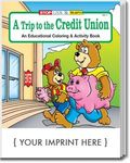 Buy A Trip To The Credit Union Coloring And Activity Book USA Made