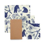 Bees wrap Set of 3 -  Bees and Bears