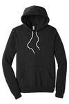 BELLA CANVAS Unisex Sponge Fleece Pullover Hoodie. - Black