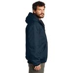 Carhartt Quilted-Flannel-Lined Duck Active Jac. -  