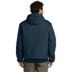 Carhartt Quilted-Flannel-Lined Duck Active Jac. -  