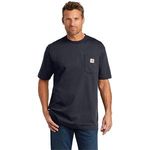 Carhartt Tall Workwear Pocket Short Sleeve T-Shirt. - Navy