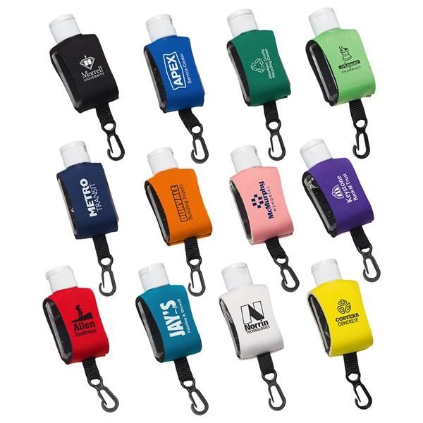 Main Product Image for Custom Printed Cozy Clip Moisture Bead Hand Sanitizer 1 Oz 