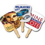 Buy USA Made Hourglass Shape Hand Fan Full Color