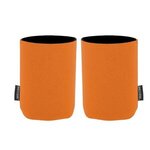 Custom Imprinted KOOZIE Collapsible Can Kooler -  Neoprene - Electric Orange