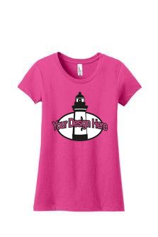 Main Product Image for Custom T Shirt Design District Girls The Concert Tee