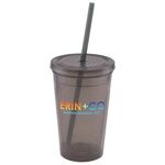 Explore - ColorJet - 16 Oz. Double Wall Tumbler Cup -  
