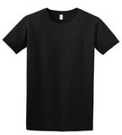 Gildan Softstyle T-Shirt. - Black