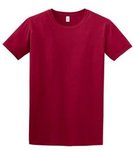Gildan Softstyle T-Shirt. - Cardinal